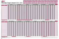 Planning congés annuels millésimé 2022 2023 verso