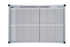 Planning 2 semestres magnétique 60x90 cm