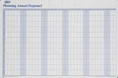 Planning mensuel souple  perpétuel