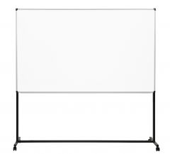 Tableau blanc Mobile - Double-face - Magnétique - 120x150 cm